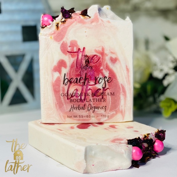 🌹Beach Rose Essential Goat Milk & Cream Lather - Picture 4 of 4